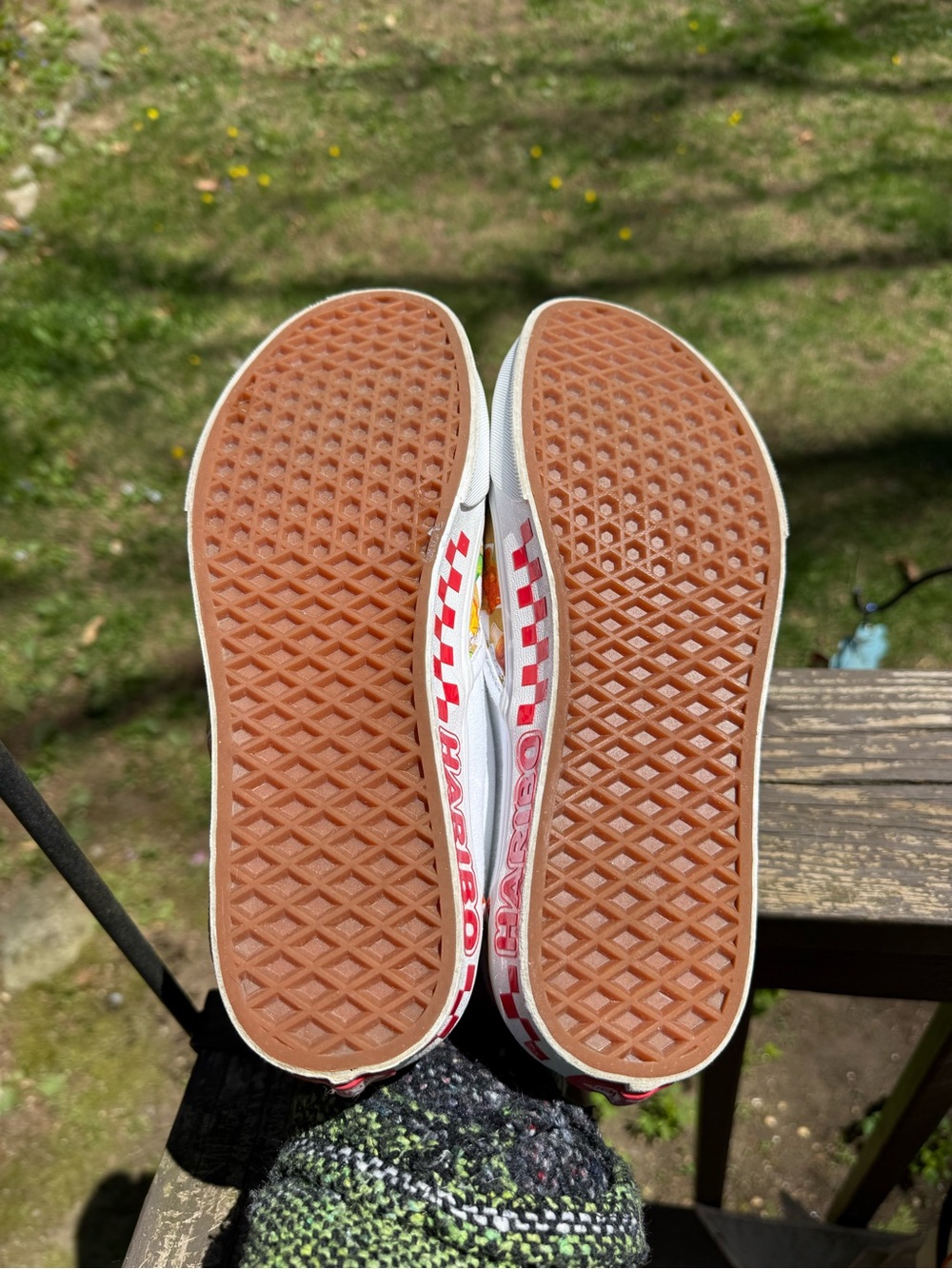 Vans X Haribo White/Tan Classic Slip-On- Limited Edition - Picture 6 of 10